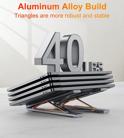 Adjustable Aluminum Laptop Computer Stand Tablet Stand