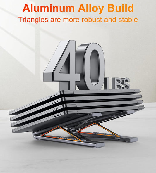 Adjustable Aluminum Laptop Computer Stand Tablet Stand