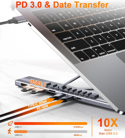 Adjustable Aluminum Laptop Computer Stand Tablet Stand