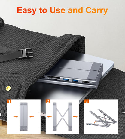 Adjustable Aluminum Laptop Computer Stand Tablet Stand